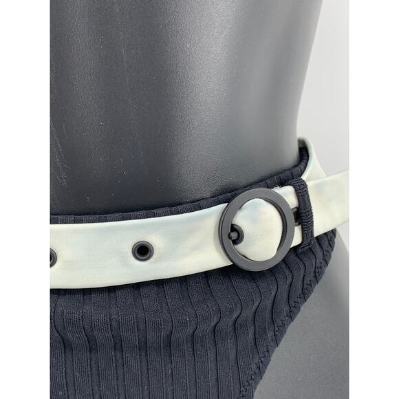 SOLID & STRIPE Women's Black Ribbed Belted V-Neck 2pc Bikini SZ S/M - Picture 8 of 11